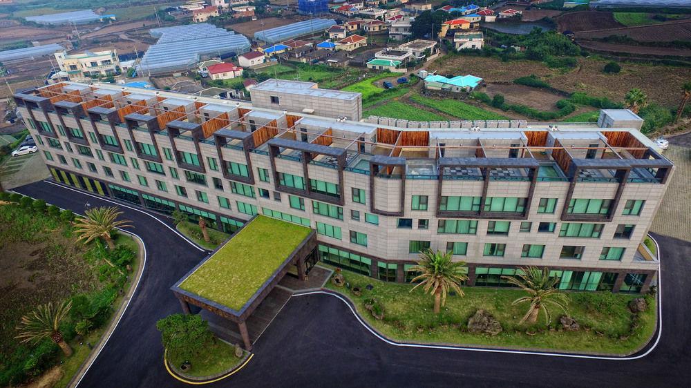 Uni Hotel Jeju Exterior foto
